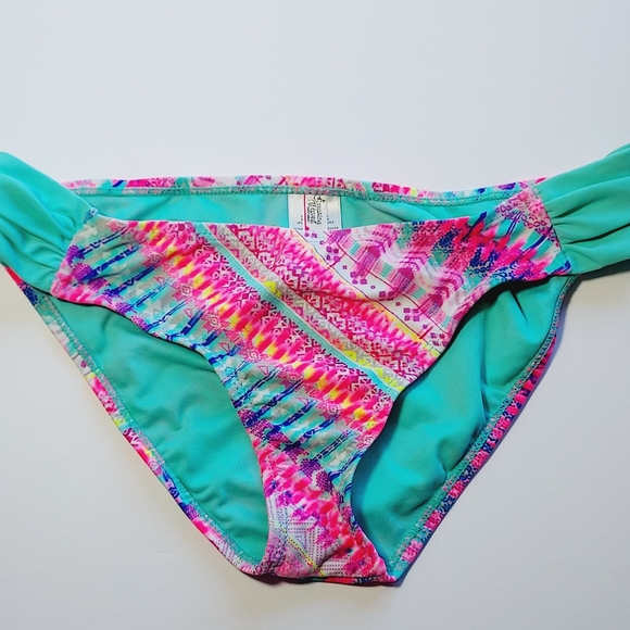 Breaking Wave◾️bikini bottoms colorful pattern hipster *MEDIUM - Picture 12 of 12